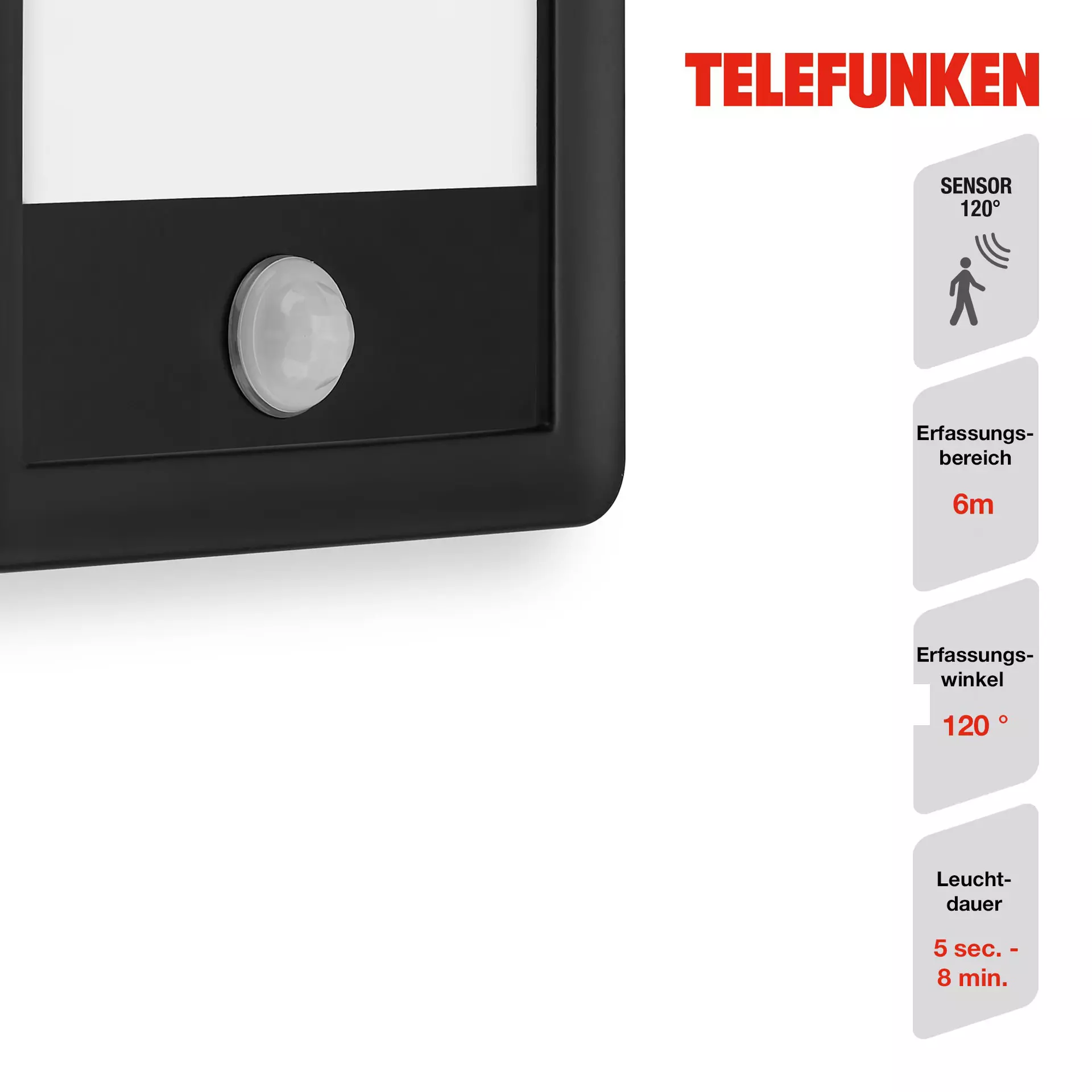 Wand-Aussenleuchte TELEFUNKEN Telefunken Kunststoff 