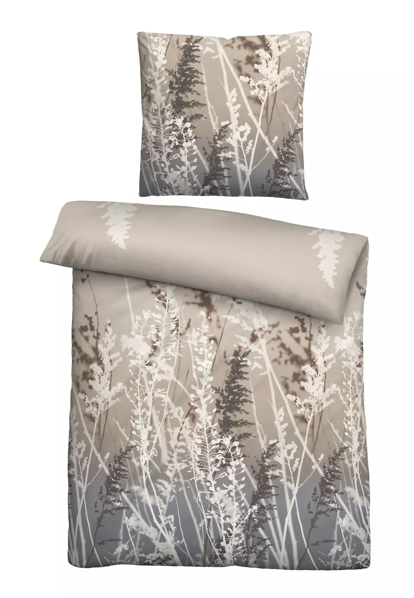 Biber-Bettwäsche Biberna Textil 155 x 220 cm