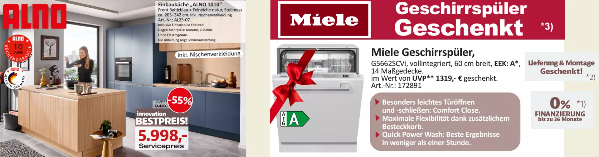 Jetzt gratis Miele-Geschirrspüler sichern. Nur bei Innovation in Günzburg