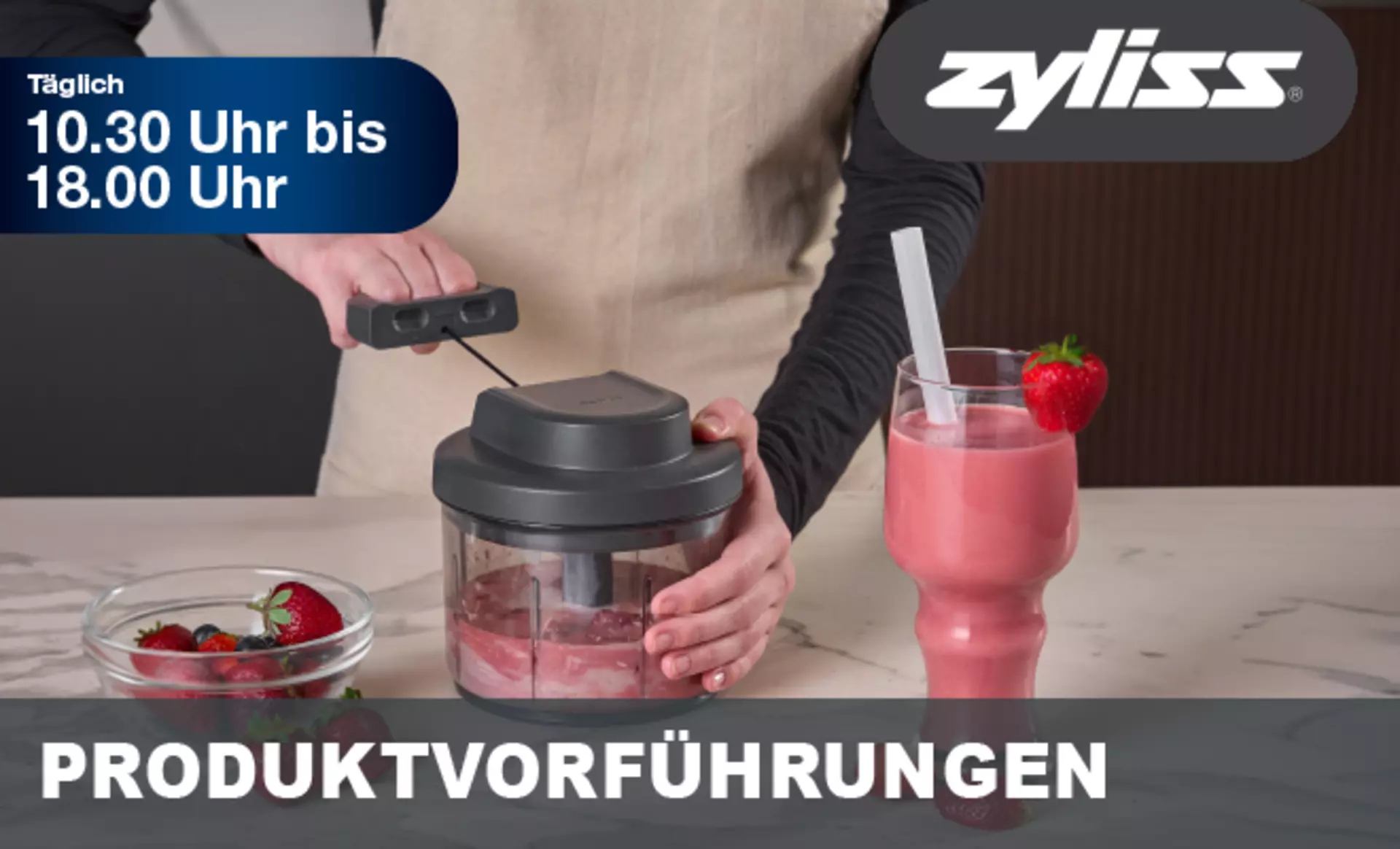 Entdecken Sie tolle Produkte von Zyliss in den Vorführungen bei Möbel Inhofers Ferienfestival 2026