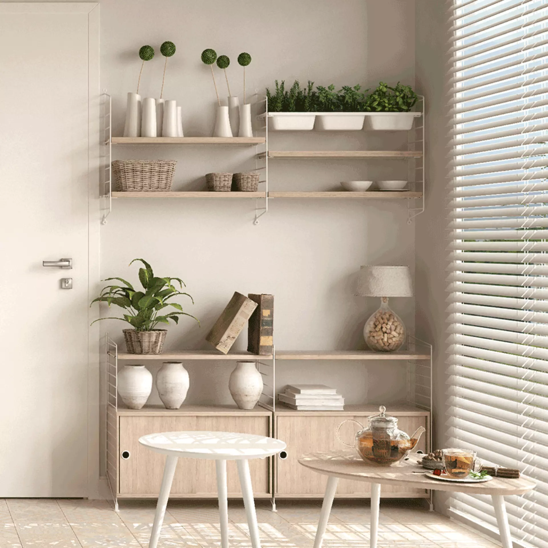 Mobiler banner zum wohntipp Regale dekorieren