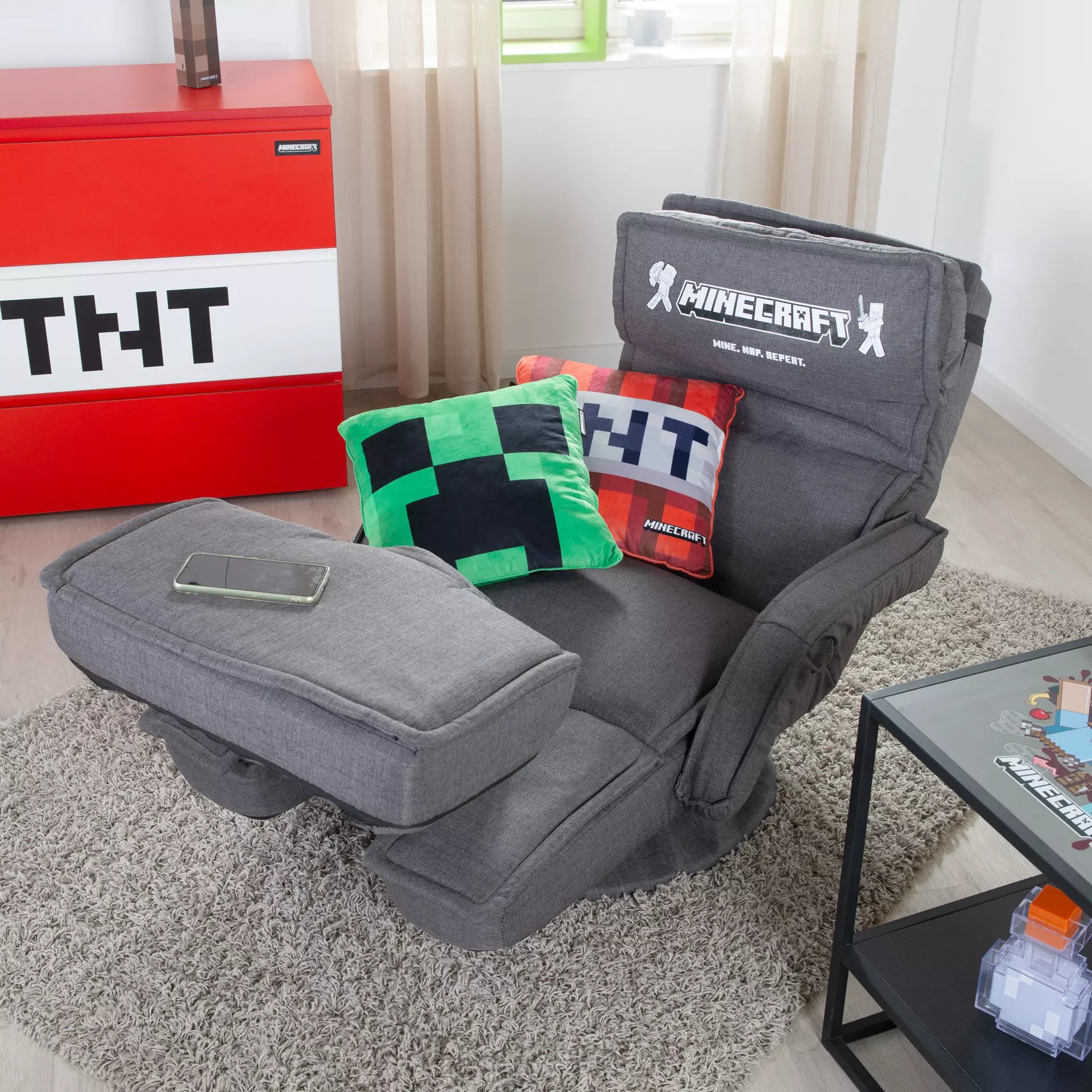 Relaxsessel MINECRAFT Minecraft Textil 62 x 80 x 60 cm