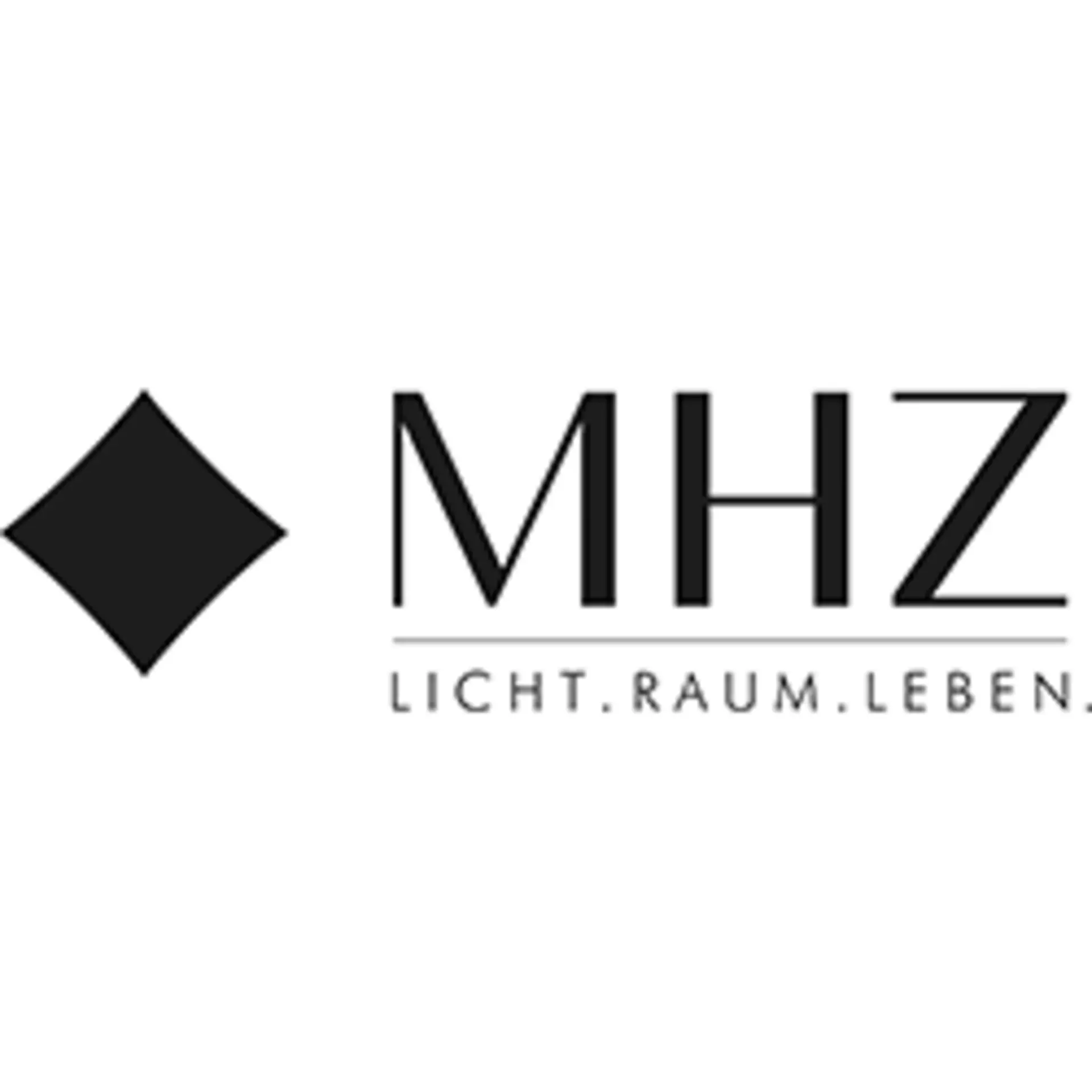 Markenlogo MHZ - Licht. Raum. Leben