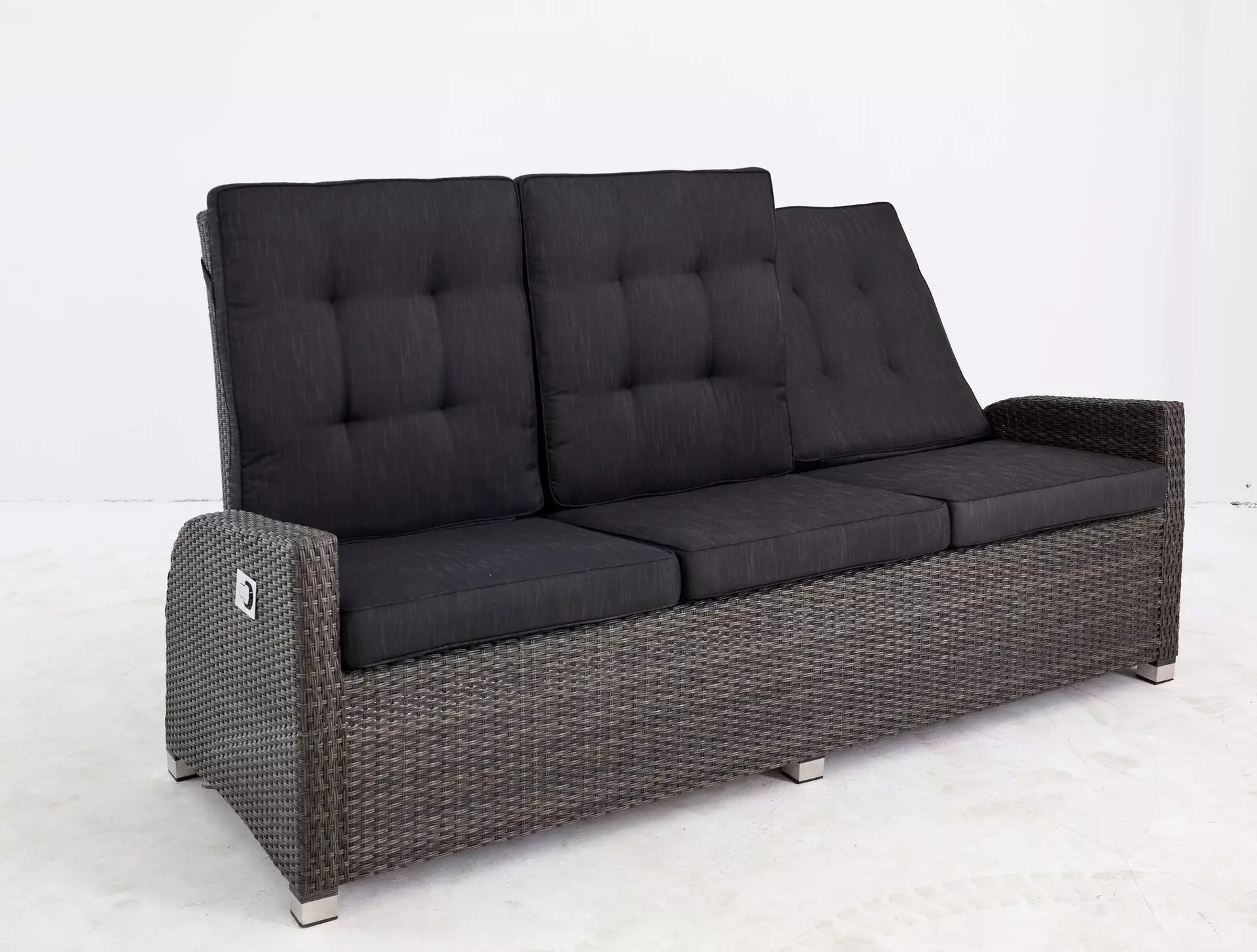 Loungesofa Barcelona Outdoor Metall 88 x 108 x 211 cm