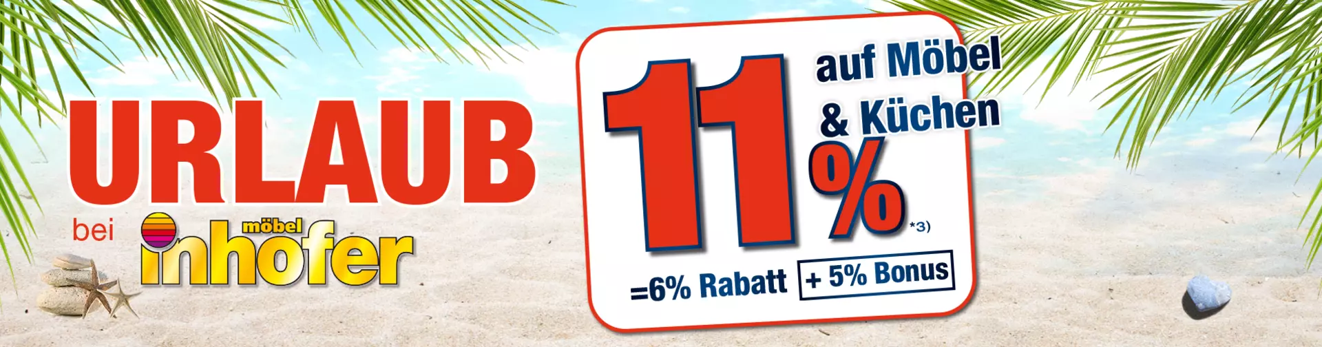 Jetzt 6% Sofortrabatt + 5% Bonus auf die PremiumCard beim Kauf von Möbeln sichern