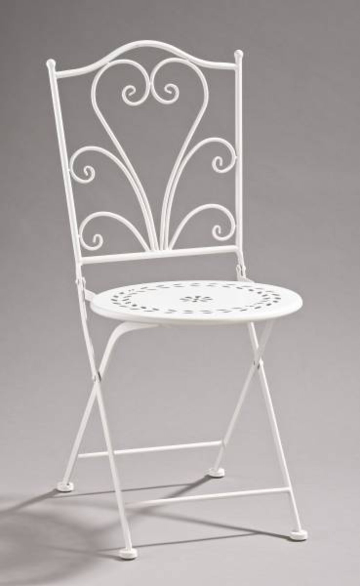 Gartenstuhl 179904 Cottage Style by Casa Nova Casa Nova Metall weiß ca