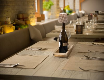 8. Bild von Tischleuchte LED Touchdimmer braun