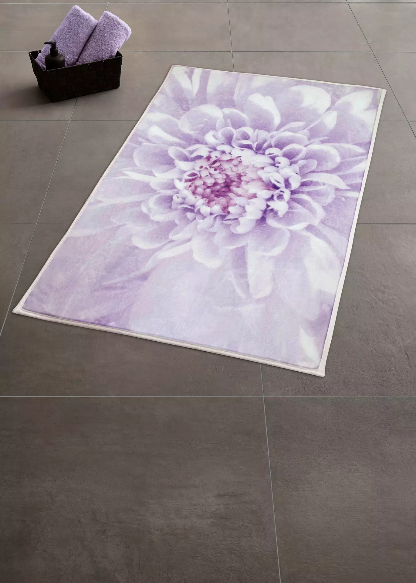 Badteppich Dahlia Kleine Wolke Textil 60 x 90 cm