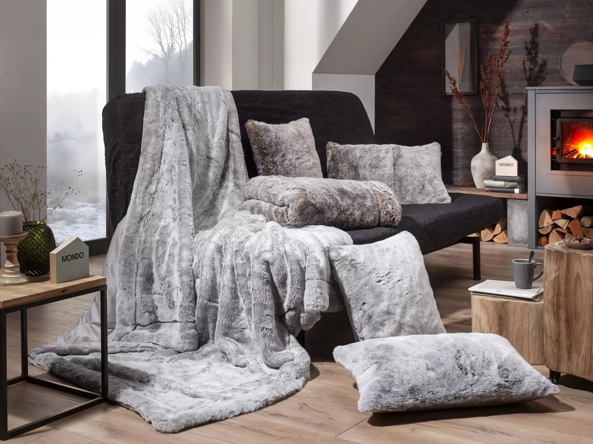 Kuscheldecke Fluffy Neu MONDO Textil 150 x 200 cm