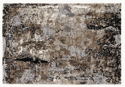 Bild von Maschinenwebteppich ca. 130 x 65 cm braun