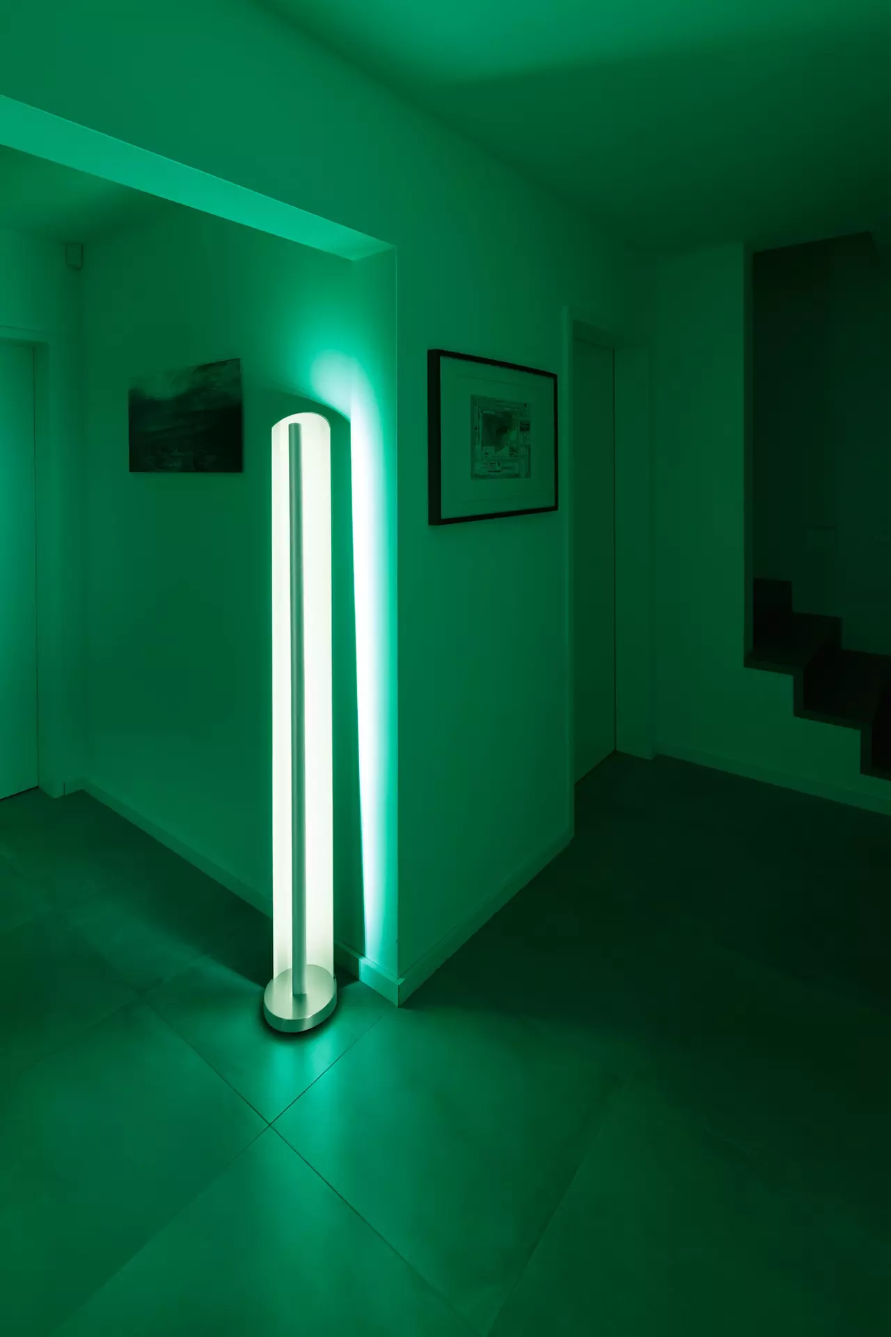 Stehleuchte Obelisk HELL Metall 20 x 170 x 20 cm