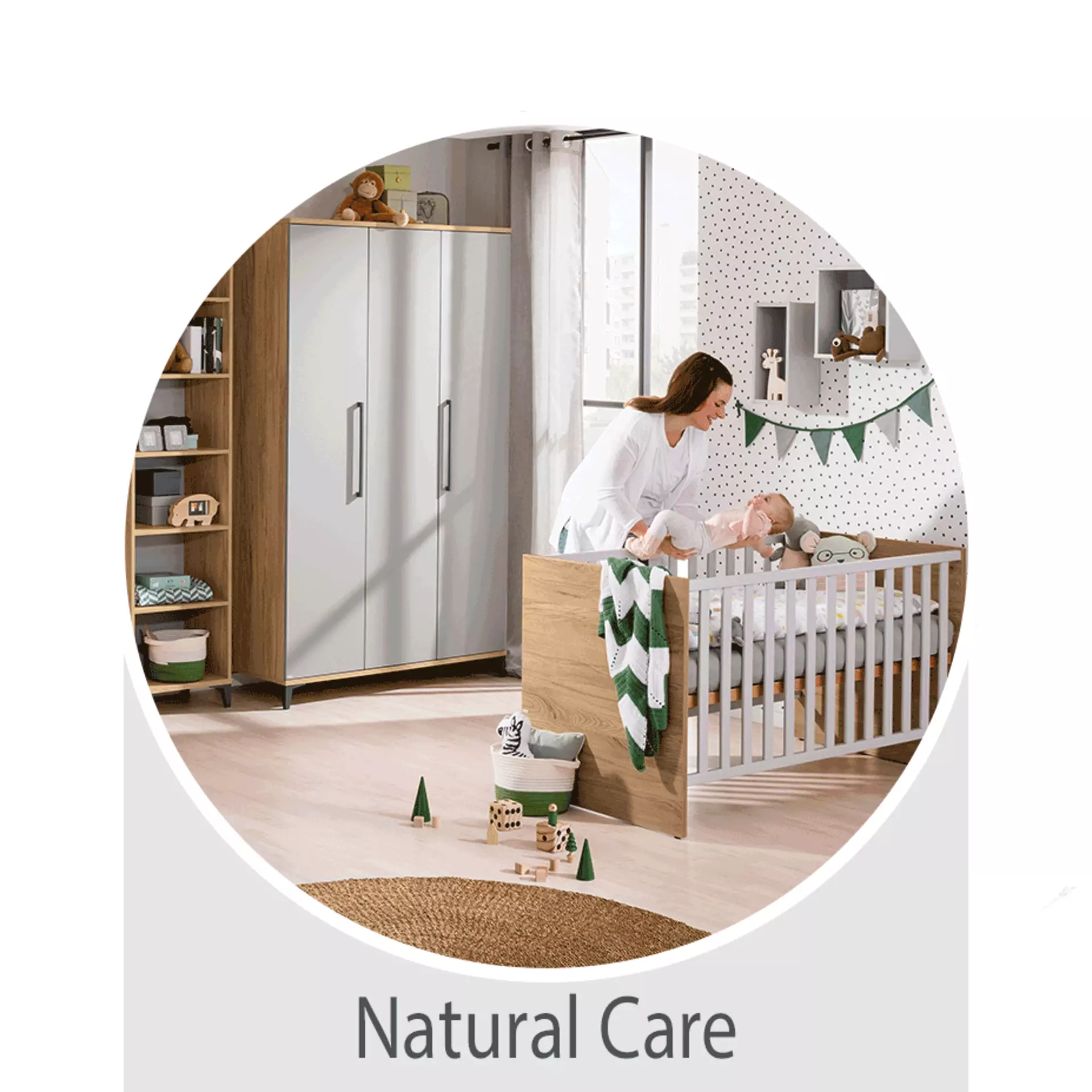 Der Wohntrend Natural Care: Babyzimmer natürlich einrichten -  jetzt bei Möbel Inhofer entdecken und inspirieren lassen