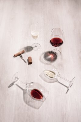 3. Bild von Weinglas Glas transparent
