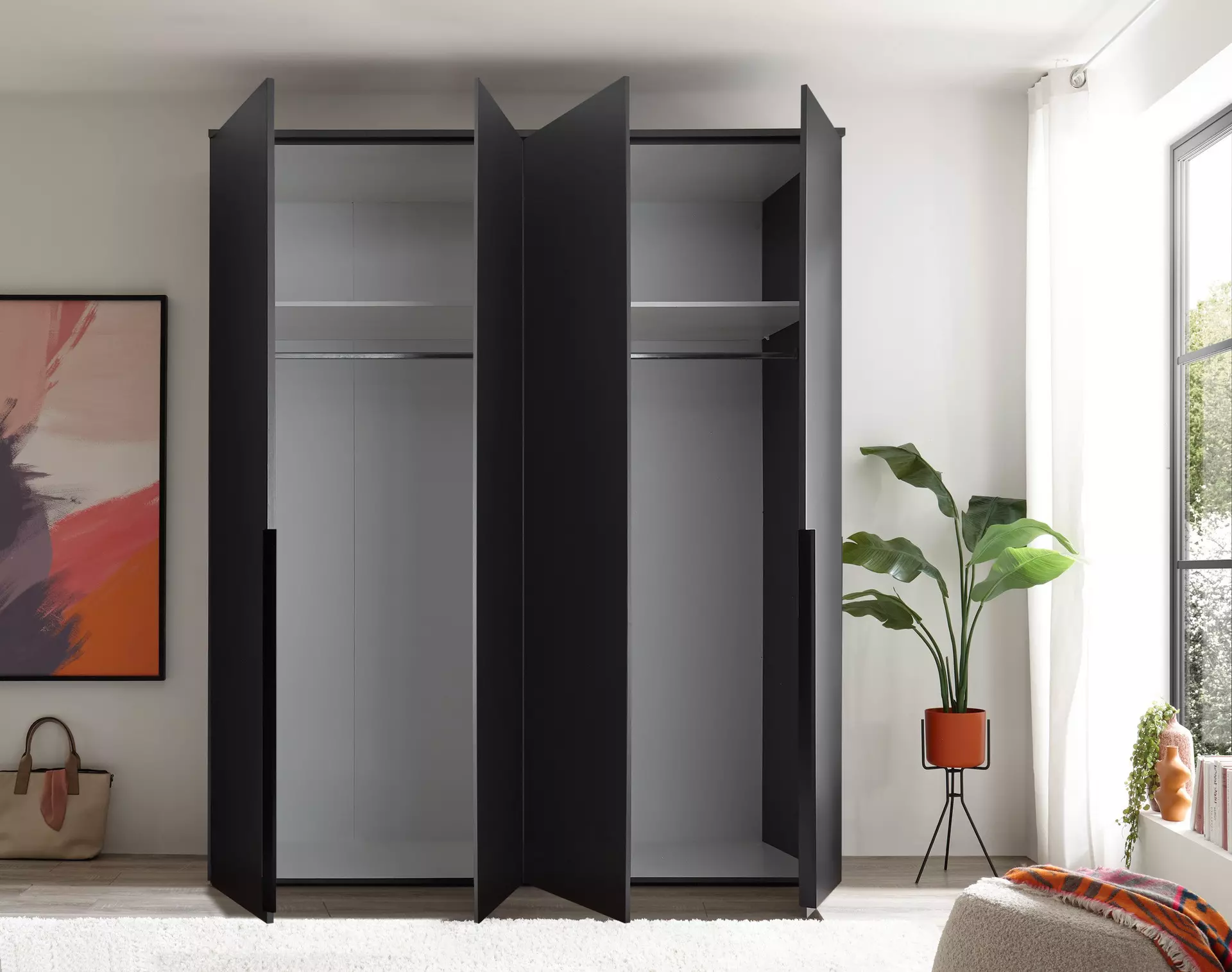 Drehtürenschrank KEVO Dreamoro Holzwerkstoff 52 x 225 x 180 cm
