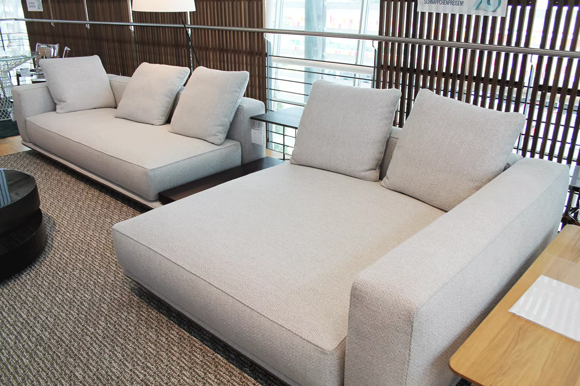 Das Sofa Horizonte von oben