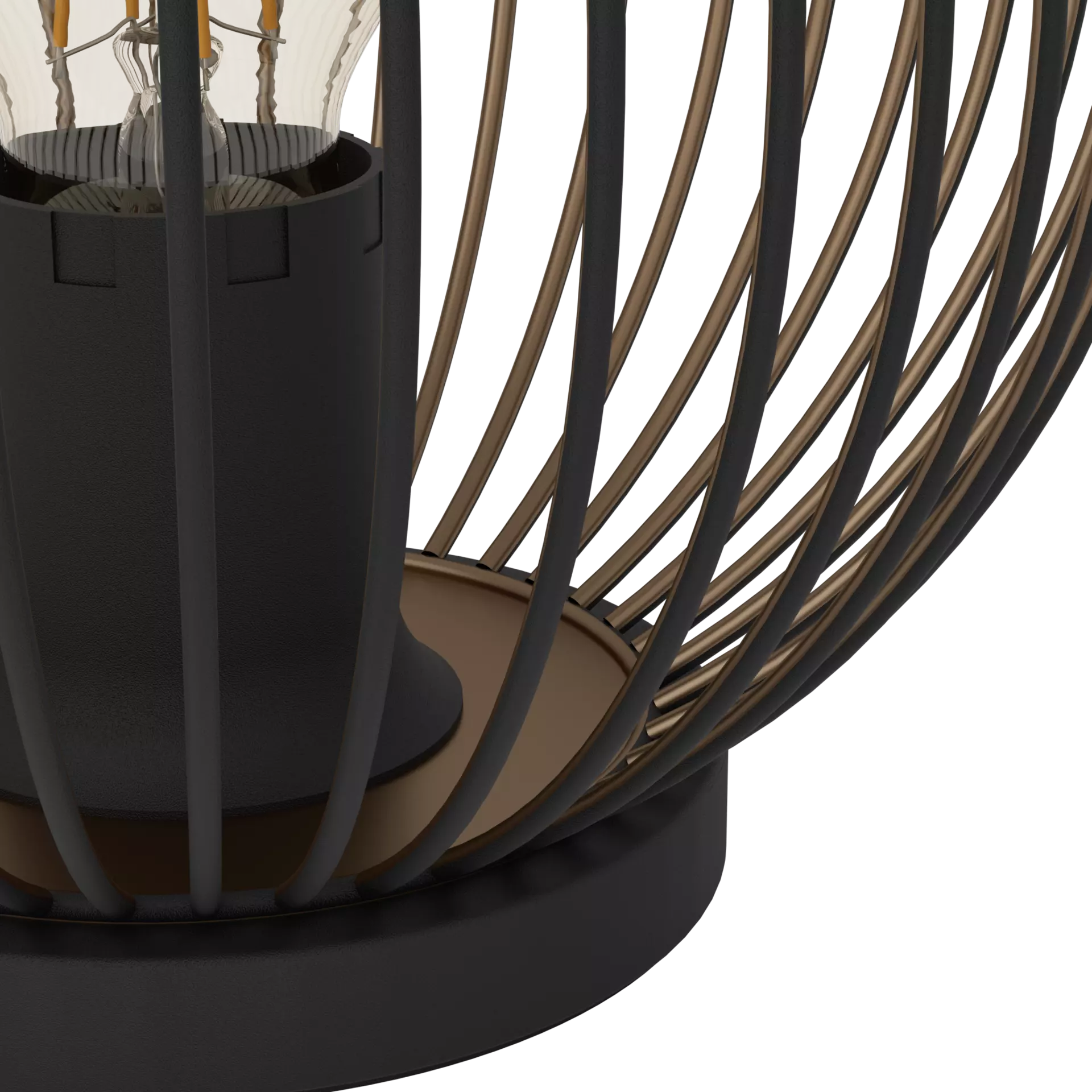 Tischleuchte ALMANZORA Eglo Metall 20 x 18 x 20 cm