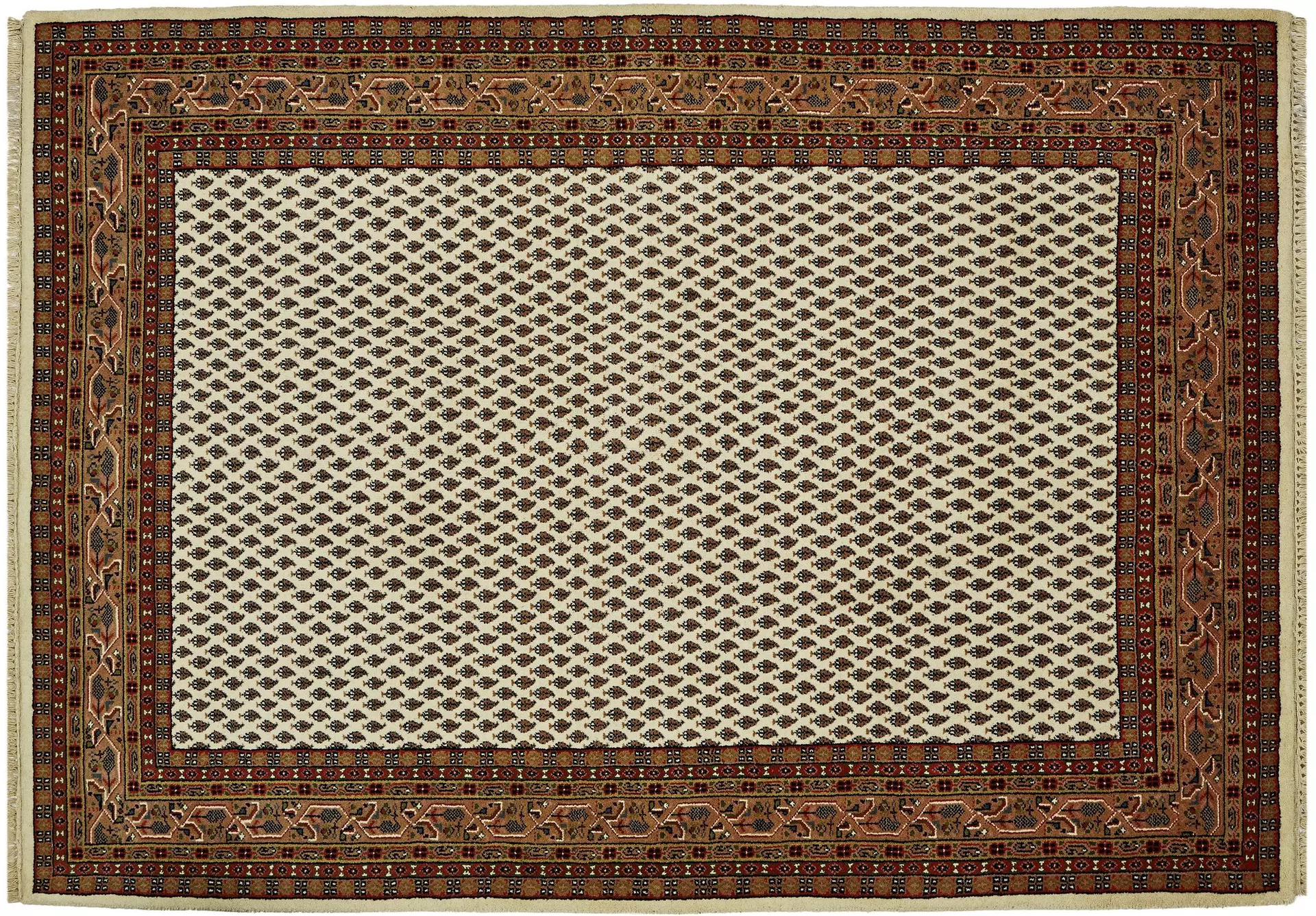 Handknüpfteppich Bikaner Mir Rug Studios Textil 200 x 300 cm