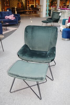 3. Bild von Einzelsessel Polyester grün CELECT