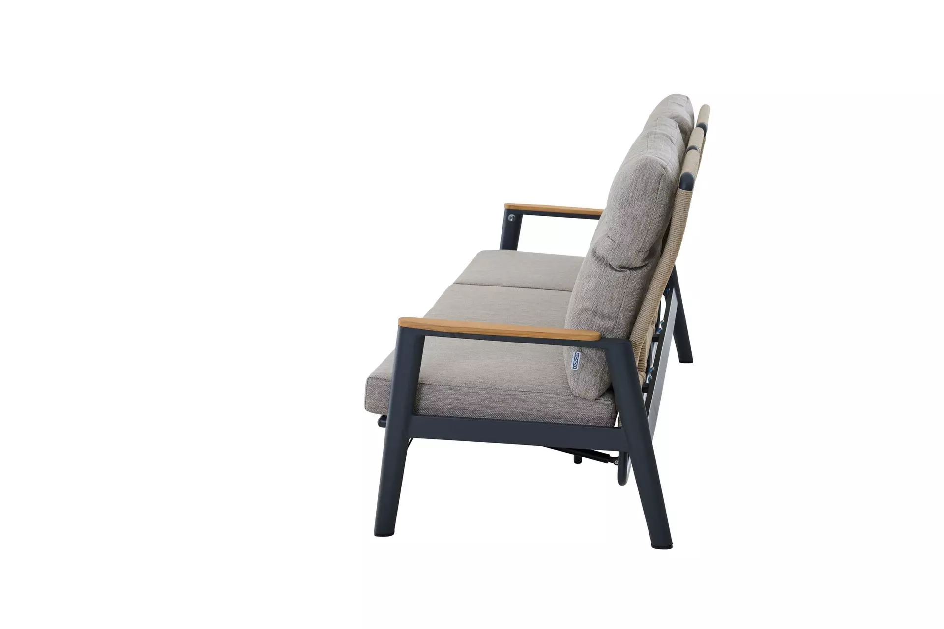 Loungesofa LATEA MONDO Textil 86 x 92 x 213 cm