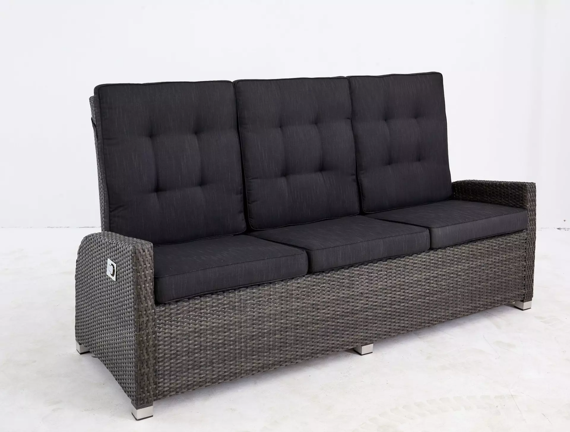 Loungesofa Barcelona Outdoor Metall 88 x 108 x 211 cm