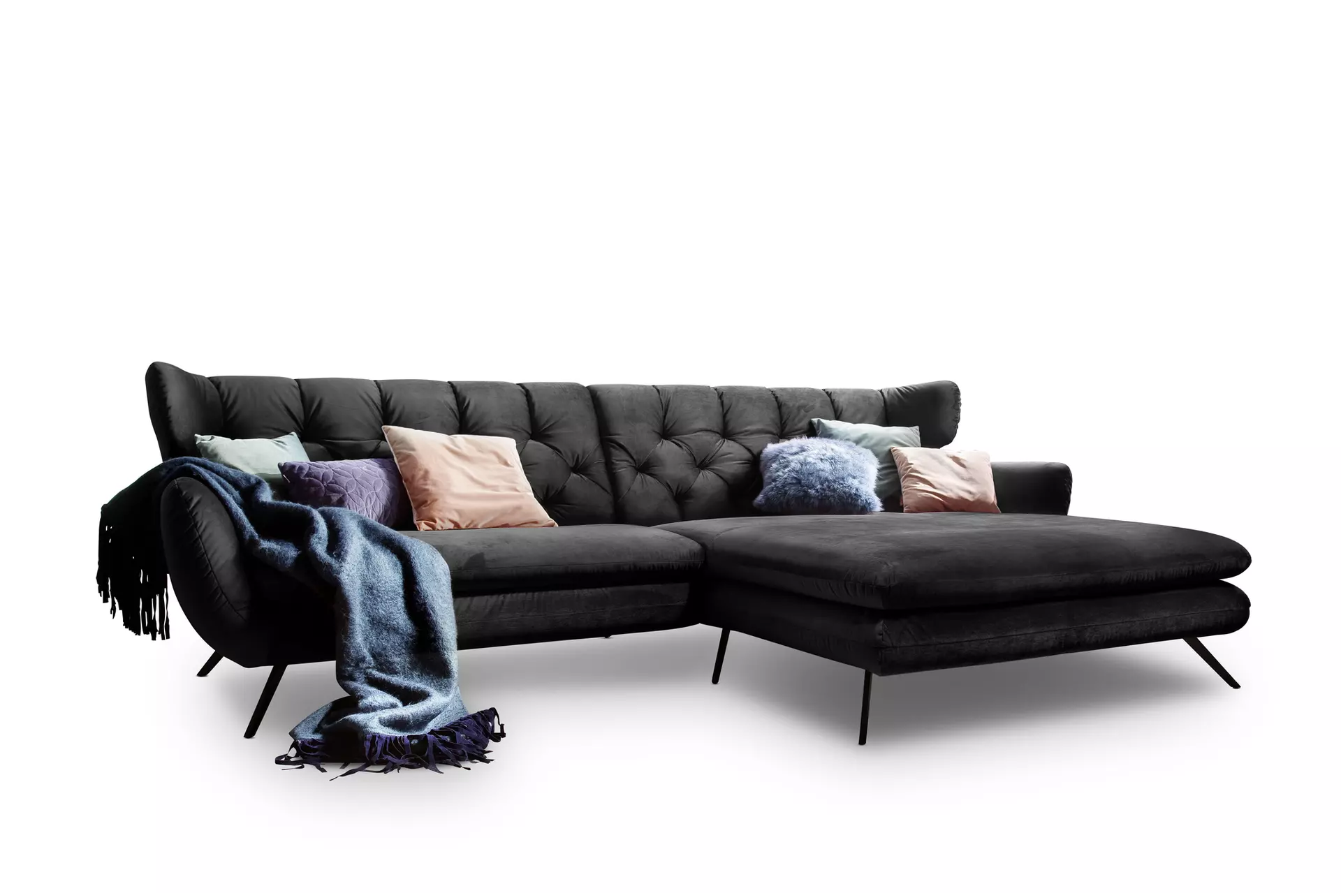 Ecksofa SARNIA LASCONDO Textil 175 x 94 x 300 cm