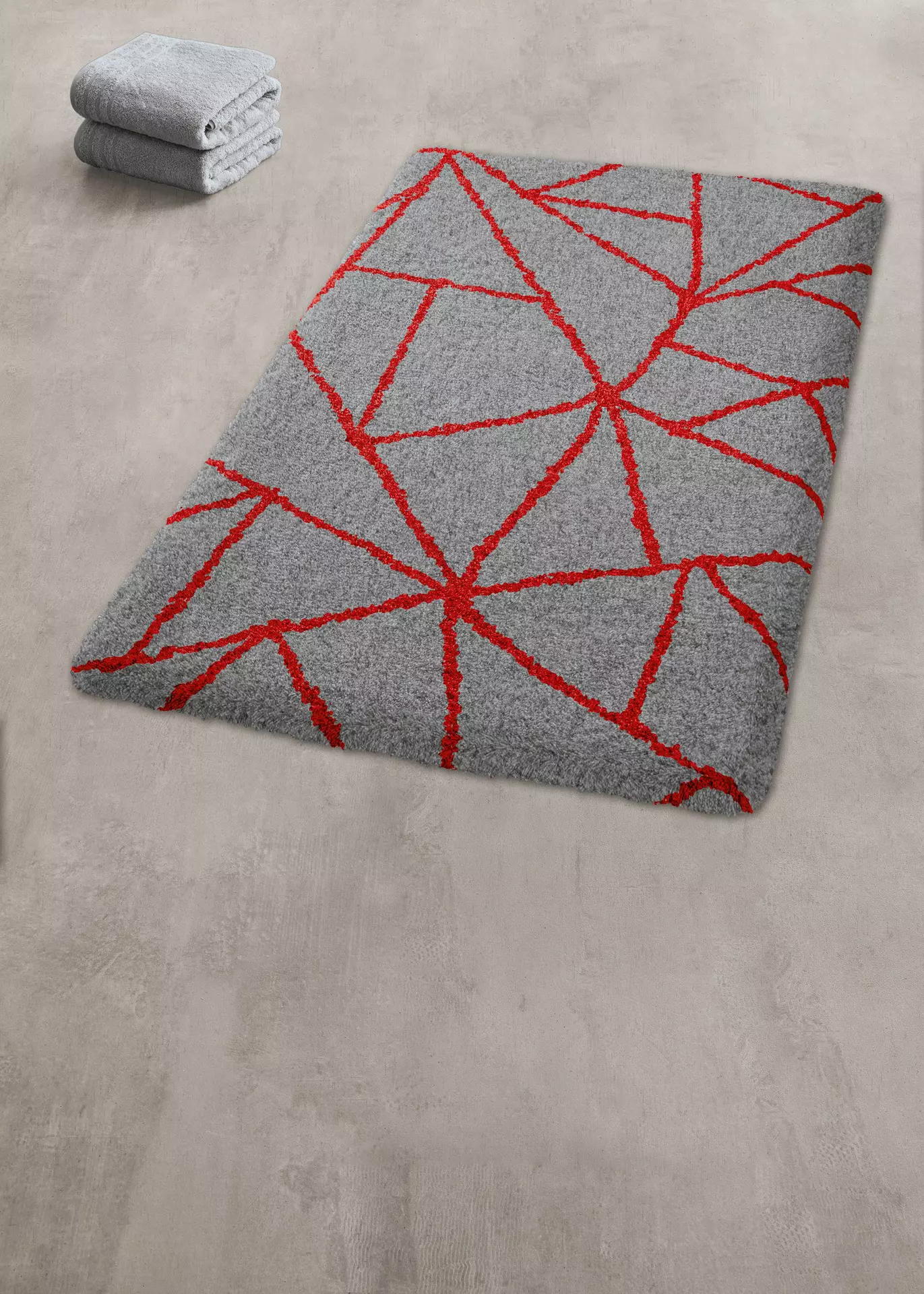 Badteppich Bondi Kleine Wolke Textil 70 x 2 x 120 cm