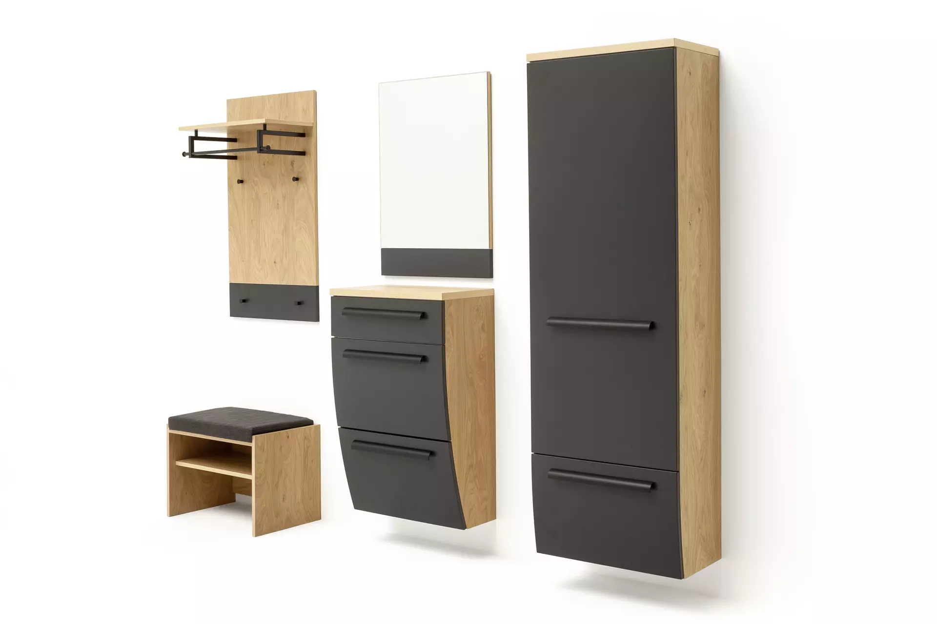 Spiegel Swing MONDO Holzwerkstoff 2 x 85 x 60 cm
