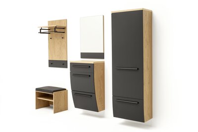 2. Bild von Garderobenbank MONDO Holzwerkstoff