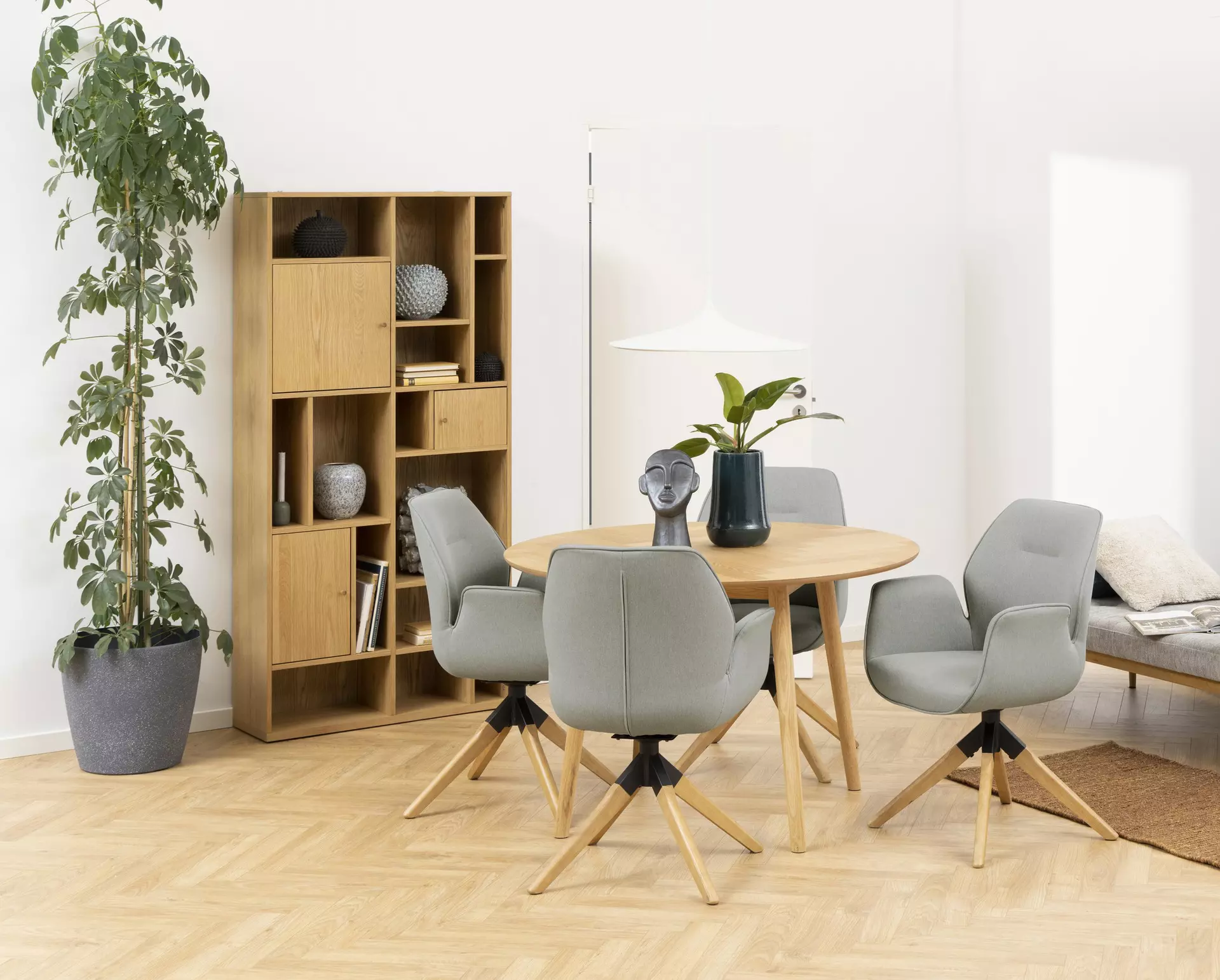 Stuhl AURA Dinett Textil 60 x 91 x 58 cm