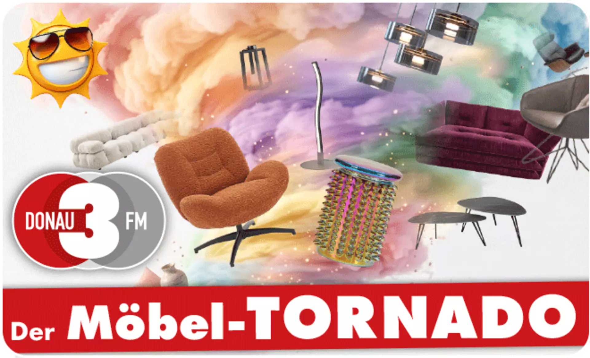 Radio Gewinnspiel mit Donau3FM bei Möbel Inhofer