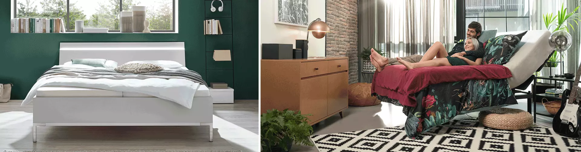 Kleines Schlafzimmer clever einrichte mit Möbel Inhofer