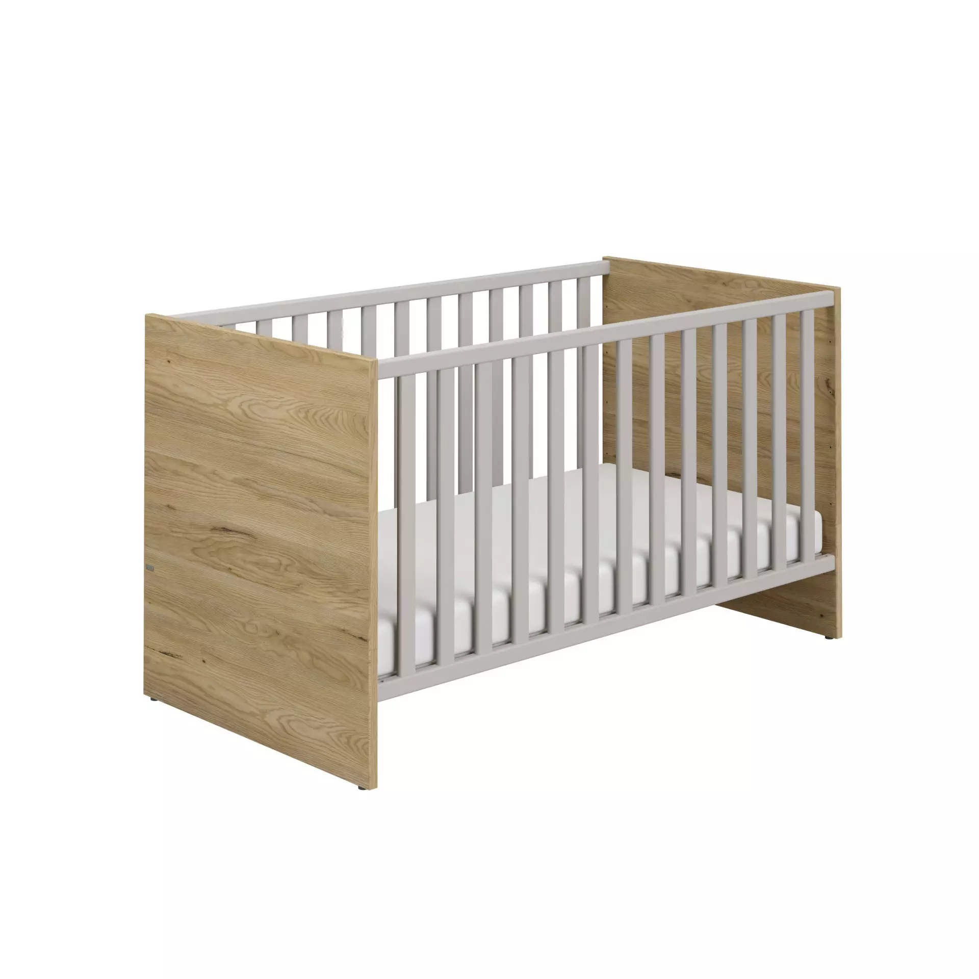 Babybett LINAS PAIDI Holzwerkstoff 143 x 82 x 76 cm