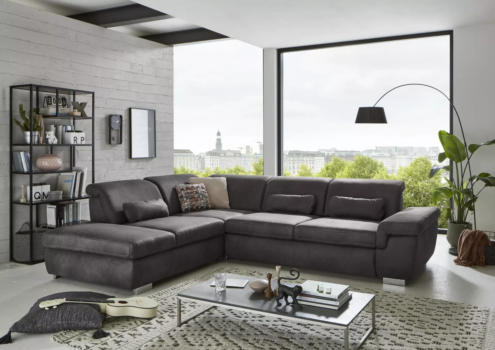 Ecksofa MP-IN17041 Systempolster Textil 320 x 100 x 260 cm