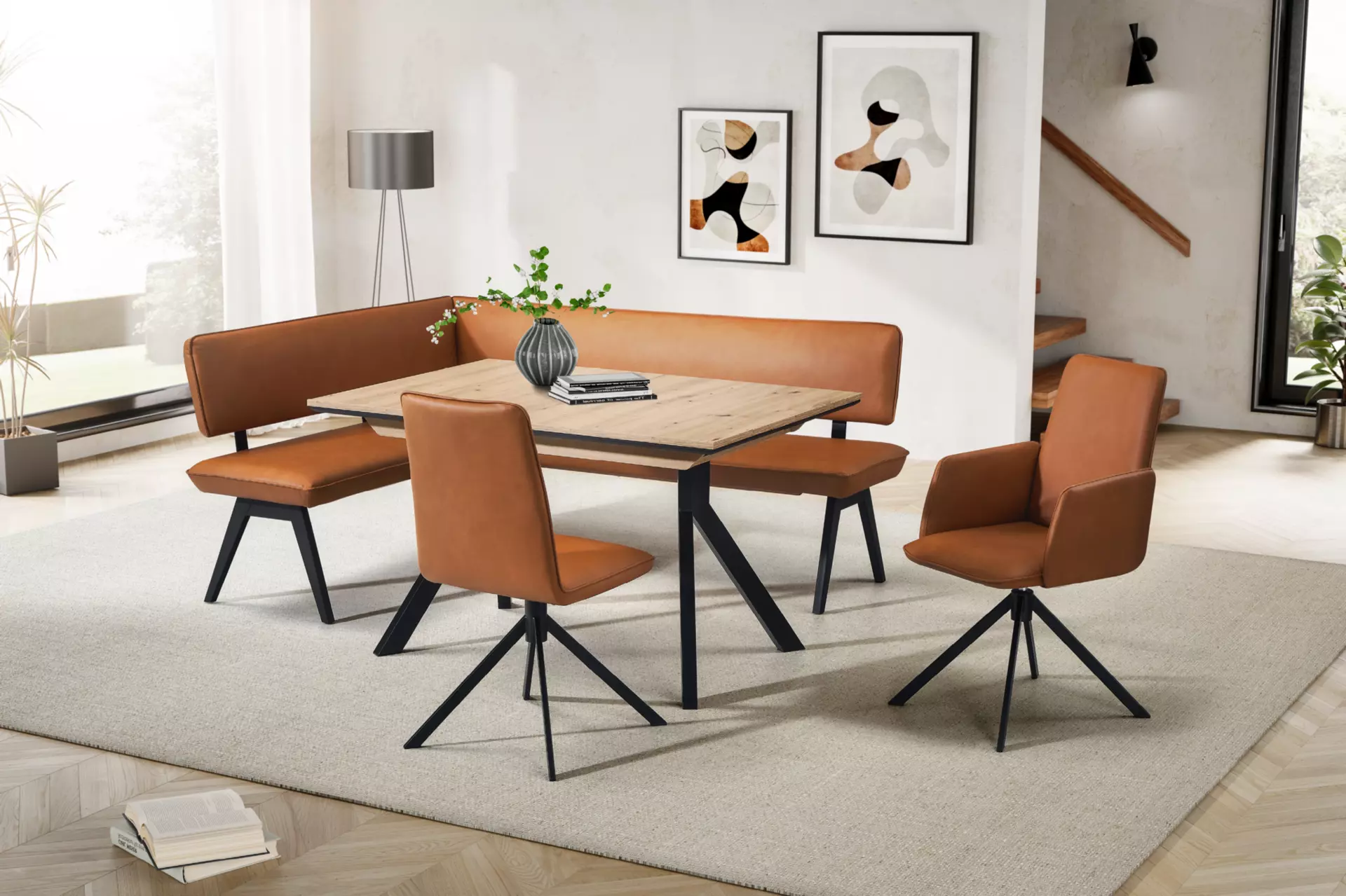 Stuhl RAVENNA Schösswender Textil 60 x 92 x 47 cm