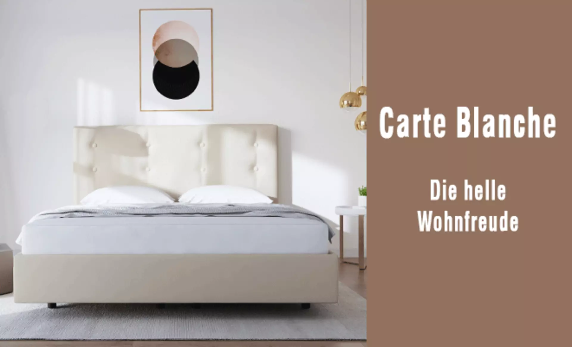 Carte Blanche - Die helle Wohnfreude. Mit weißen Designermöbeln von interni by inhofer zeitlos einrichten