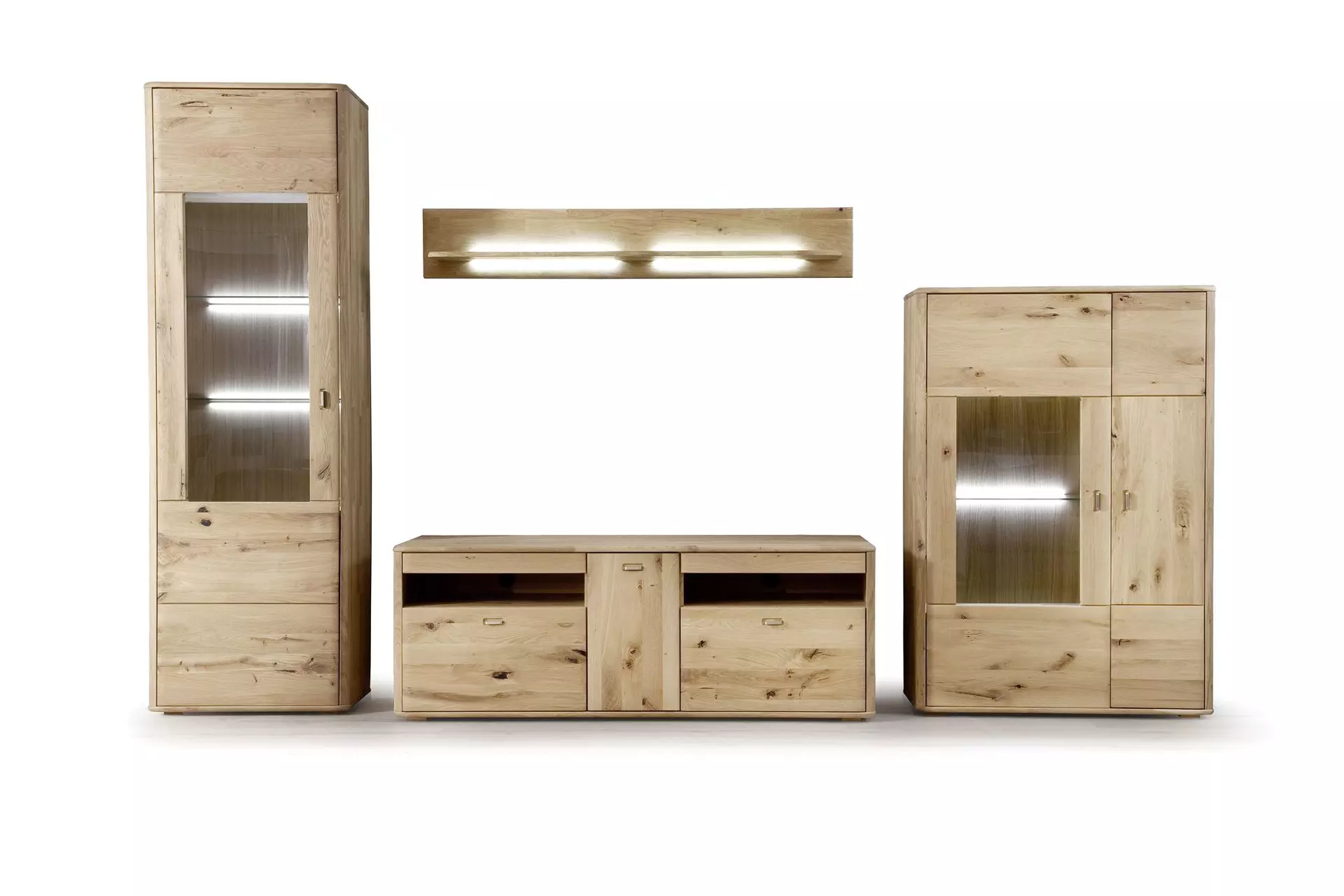 Wohnwand RAVELLO MCA furniture Metall 50 x 208 x 339 cm