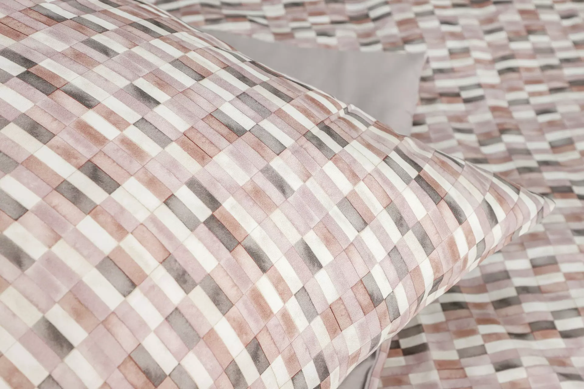 Bettwäsche Bricks-B SCHÖNER WOHNEN-Kollektion Textil 135 x 200 cm