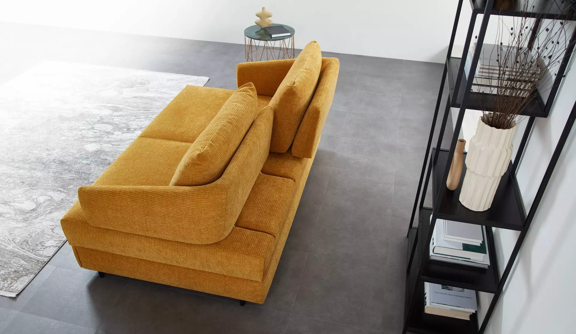 Schlafsofa EMILIA Bali Textil 120 x 89 x 172 cm