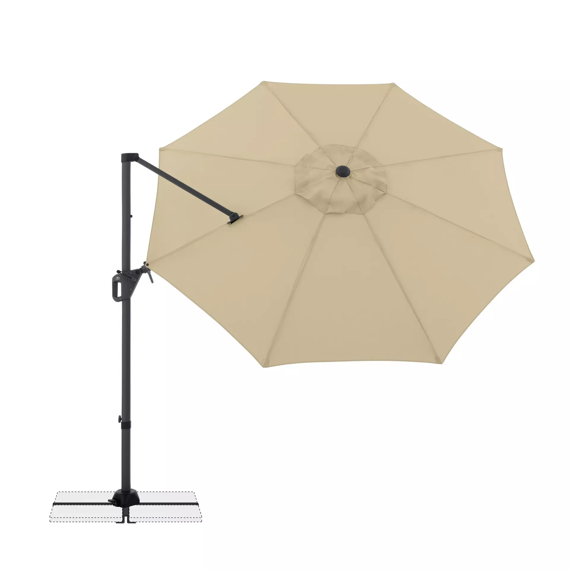 Sonnenschirm Life Side Doppler Textil 36 x 16 x 192 cm