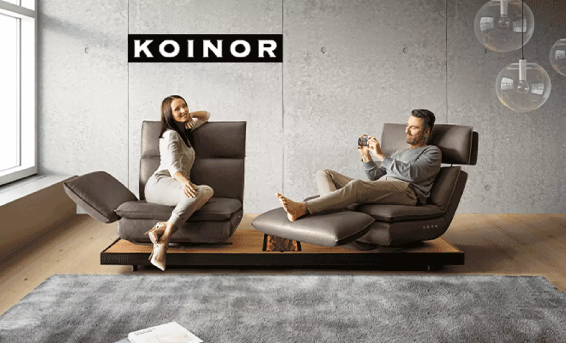 Marke des Monats Juni bei Möbel Inhofer: Koinor. Jetzt entdecken!