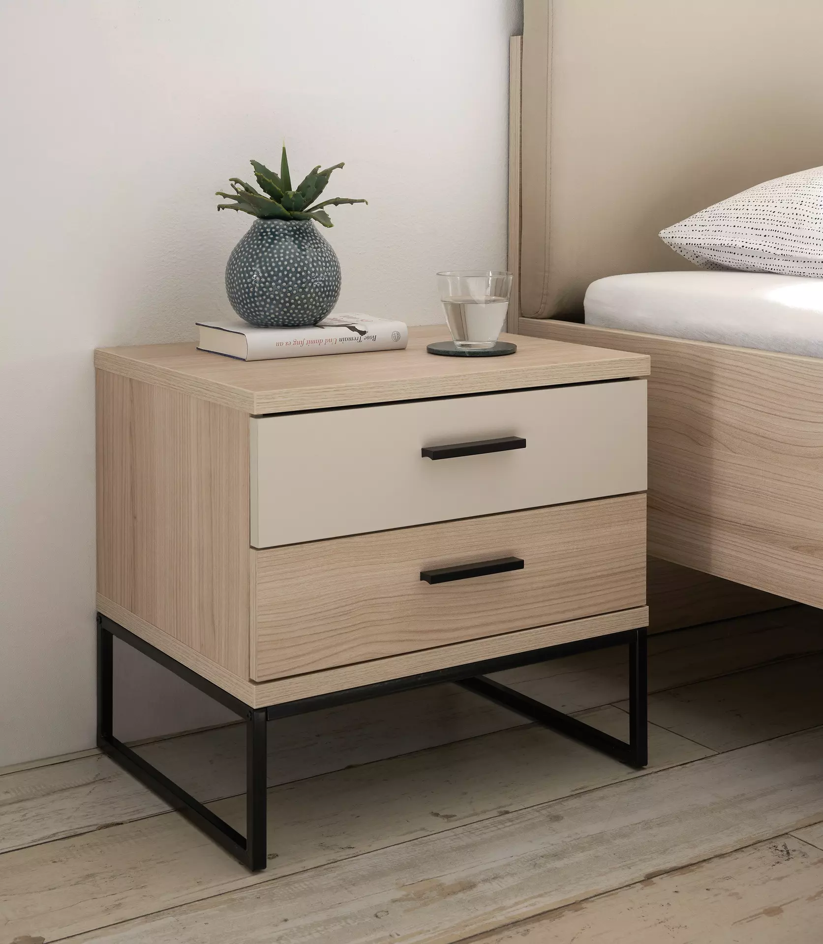 Nachttisch Assume Vito Holzwerkstoff 39 x 46 x 49 cm