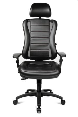 5. Bild von Büro-Drehstuhl Kunststoff schwarz Topstar