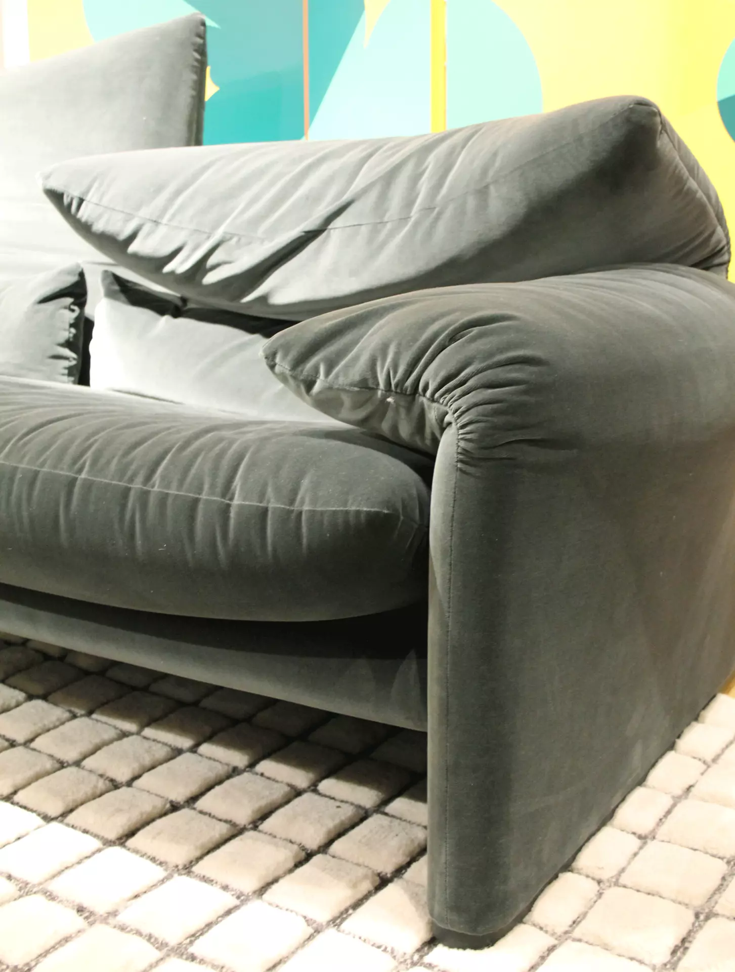 MARALUNGA MAXI Sofa + Hocker Cassina 