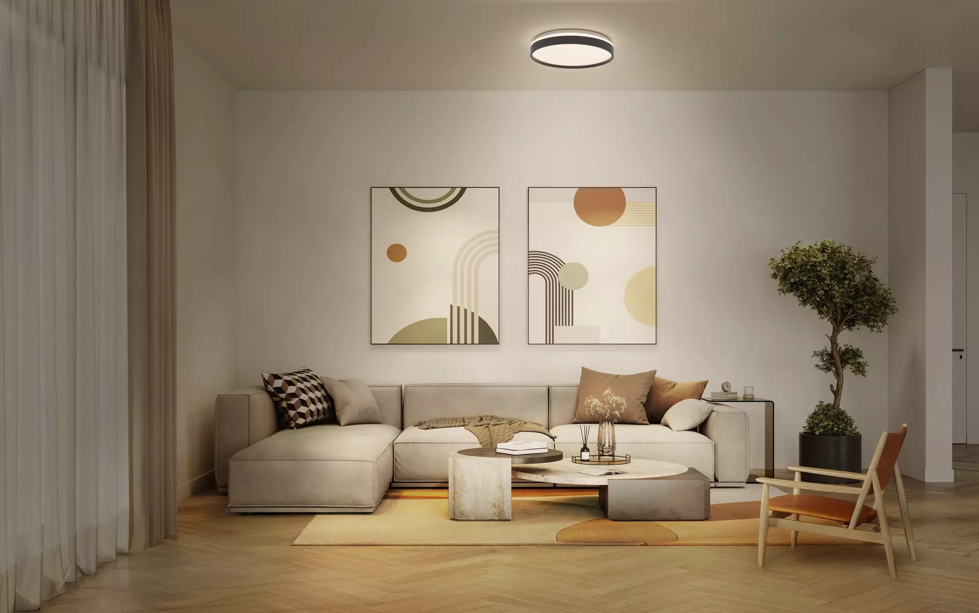 Deckenleuchte Gisela OSRAM Metall 