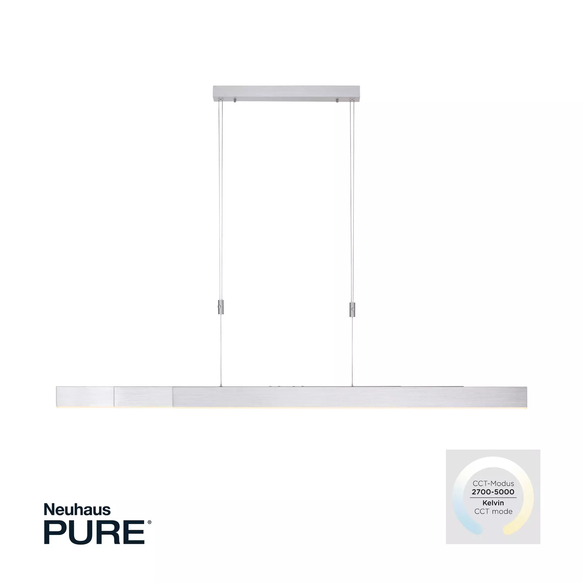Pendelleuchte PURE-MOTO Paul Neuhaus Metall 200 x 200 x 5 cm
