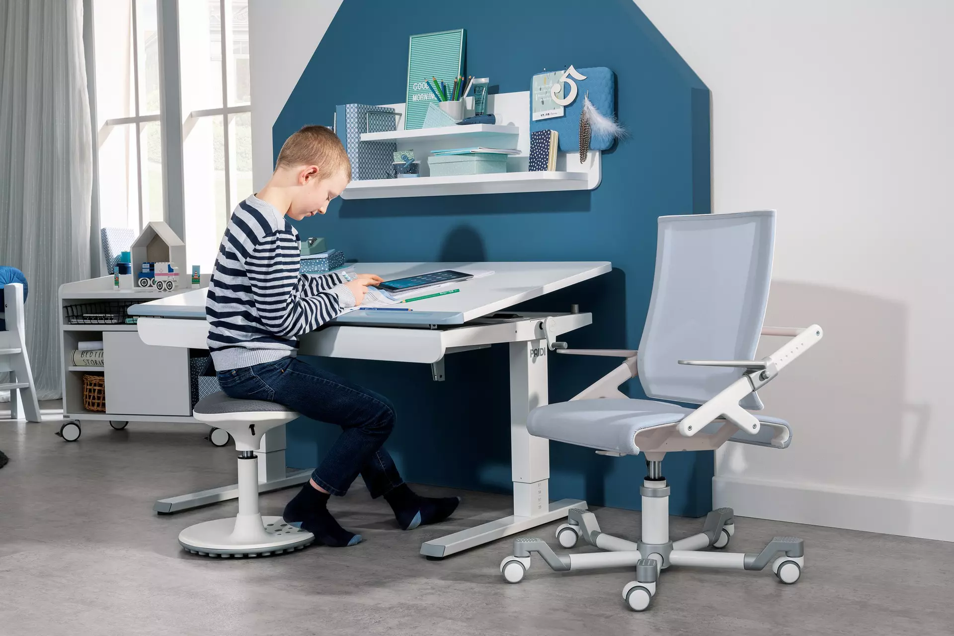 Schreibtisch TEENIO PAIDI Metall 75 x 79 x 120 cm