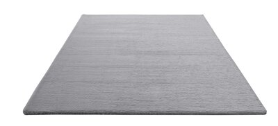 Bild von Hochflorteppich ca. 170 x 120 cm silber