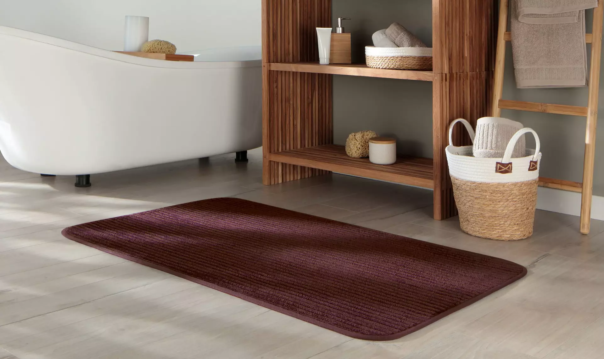 Badteppich Berlin Ambiente Trendlife Textil 70 x 120 cm