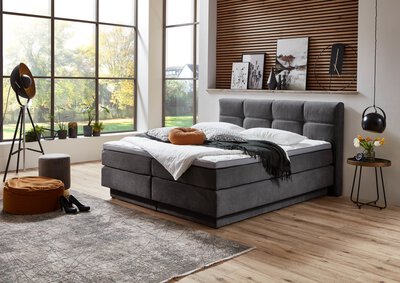 5. Bild von Boxspringbett ca. 217 x 112 x 168 cm Dreamoro Blau