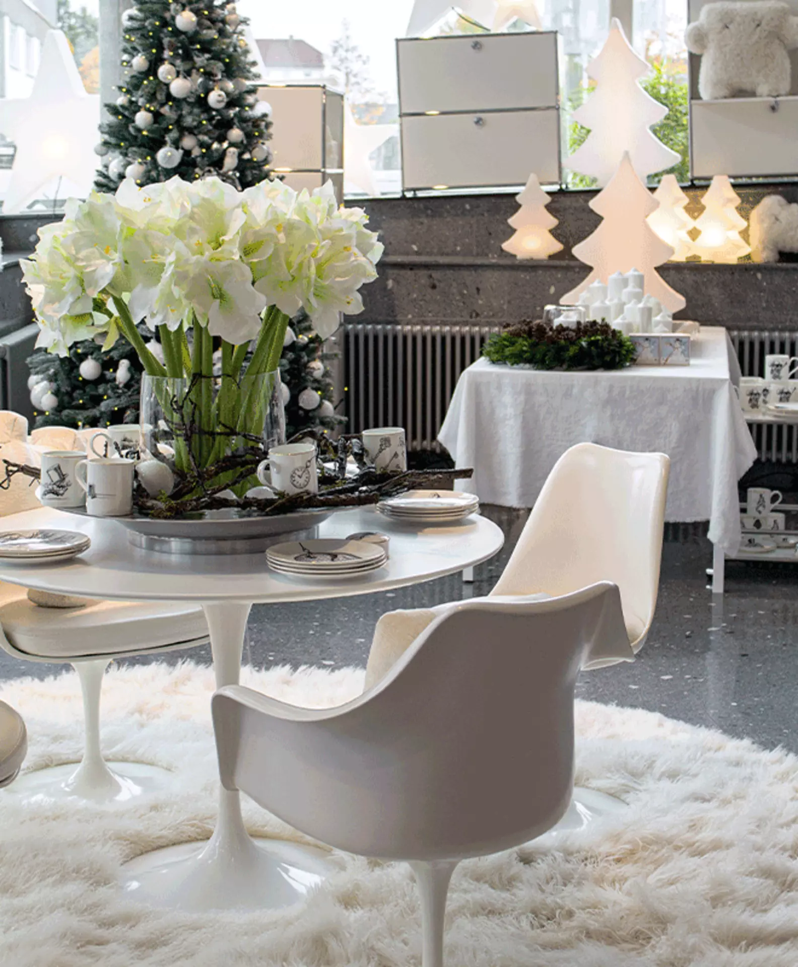 Leuchtende und funkelnde Weihnachtsdeko für eine elegante Adventszeit